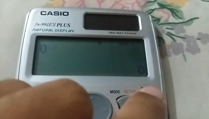 Casio calculator fully functional after successful repair